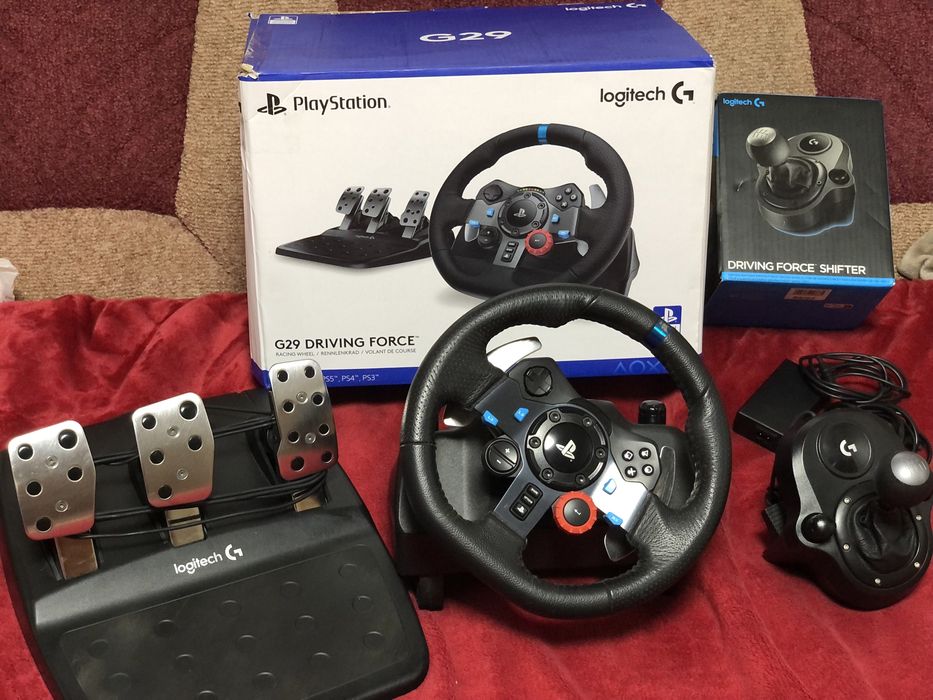 Ігровий руль Logitech G29 + КПП