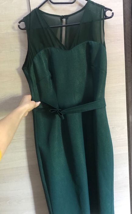 Sukienka na wesele zielona