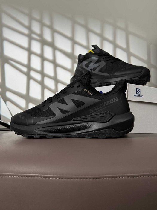 !ТЕРМО! Salomon Elixir Activ (Gore-Tex) Black/Grey 41 42 43 44 45 46