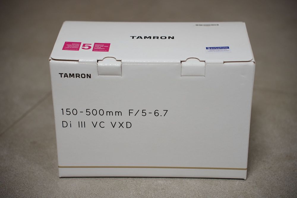 объектив Tamron 150-500/5-6.7 for Sony EF новый!