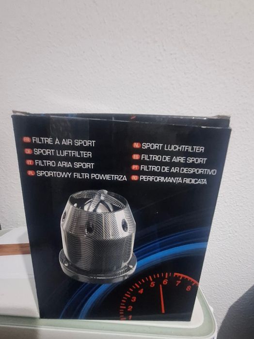 Filtro de ar desportivo