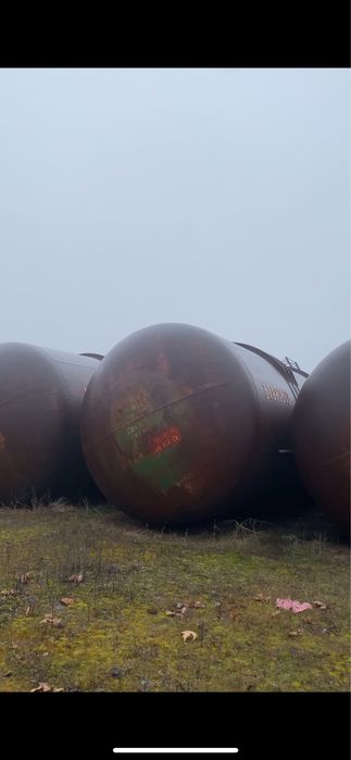 Великі емаль/ЖД бочки, котли 25, 50, 63, 160куб/Біметалл/Нержавійка