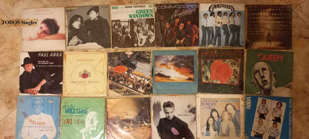 Discos VINIL para venda. Singles