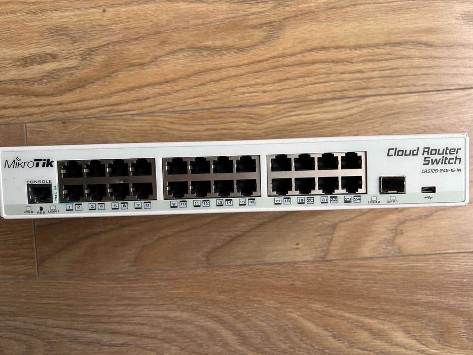 MikroTik CRS125-24G-1S-IN 24 porty