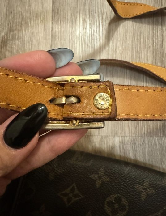 Сумка кросбаді кросбоді барсетка клатч канва і шкіра louis vuitton