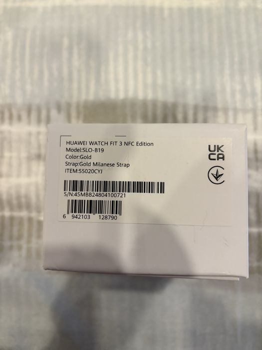HUAWEI watch FIT 3 Gold