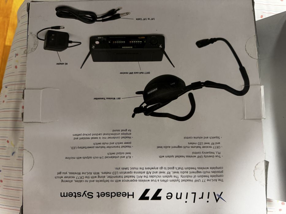 Wireless Headset System Samson