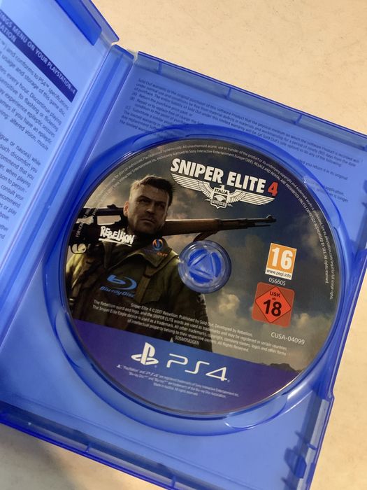 Sniper elite 4 ps4