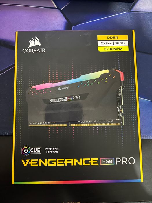 Memoria ram 2x8 16 gb ram corsair vengeance 3200 mhz ddr4