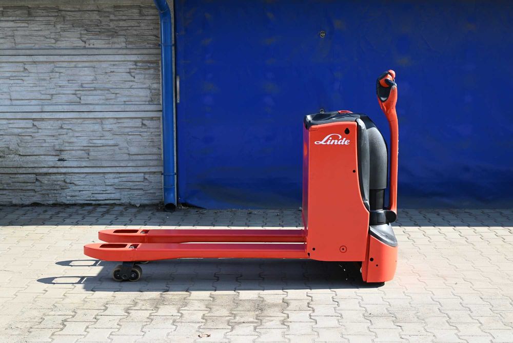 Paleciak elektryczny Linde T18 1800kg Widły 160cm 1700mth FHP 466