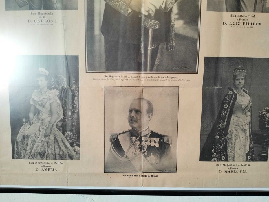 Poster - Ultimos retratos da Familia Real Portugueza - O Regicidio