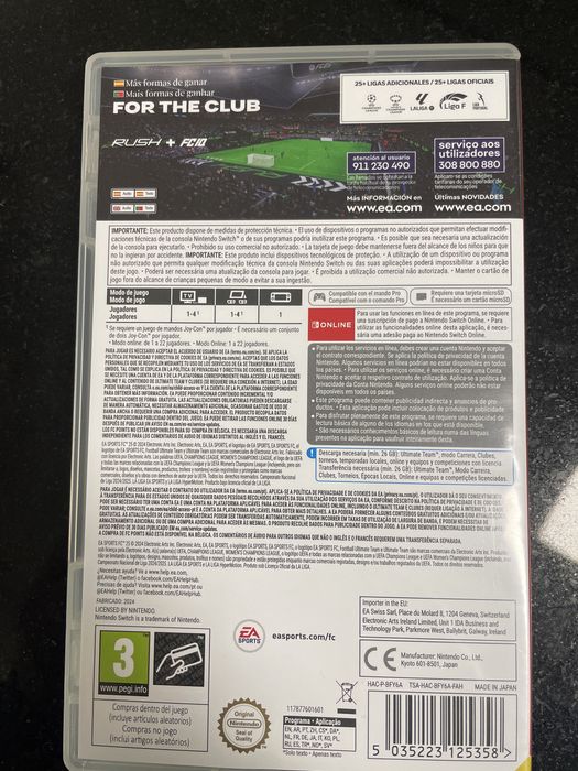 FC 25 nintendo switch