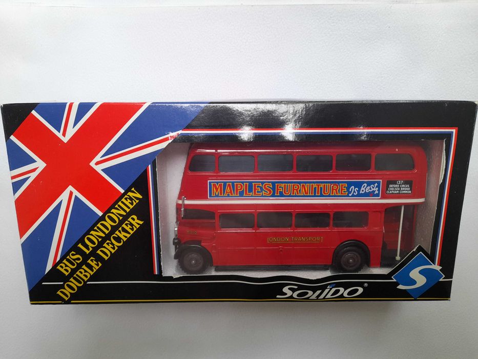 Коллекционная модель SOLIDO AEC DOUBLE DECKER, 1/50