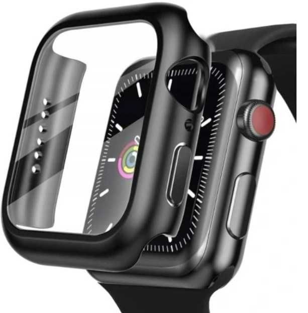 Etui+ Szkło do APPLE WATCH 4 5 6 SE 40MM Case NAKŁADKA OBUDOWA Kolory