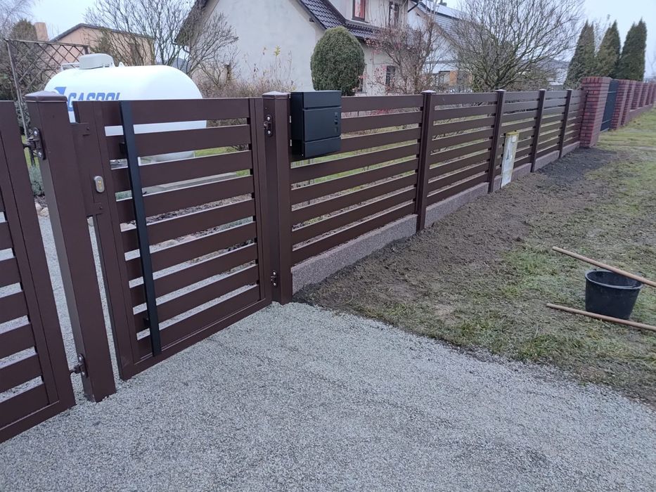 Ogrodzenia panelowe , palisadowe , bramy , furtki