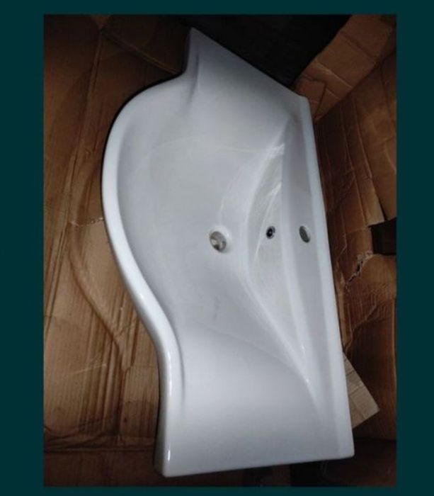 Umywalka nowa duża 86cm naszafkowa