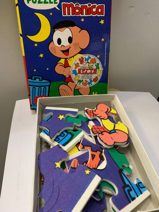 Puzzle Turma da Mónica infantil