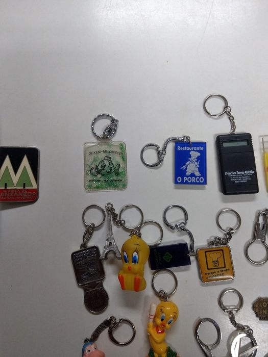Porta chaves colecionáveis