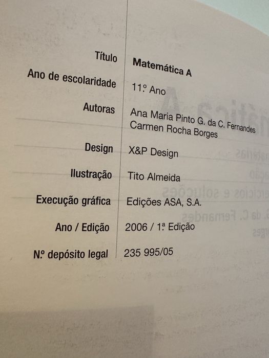 Antigo livro matematica -estado novo- exercicios testes
