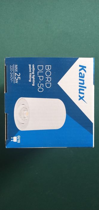 Oprawa sufitowa biała Kanlux Bord DLP-50-W