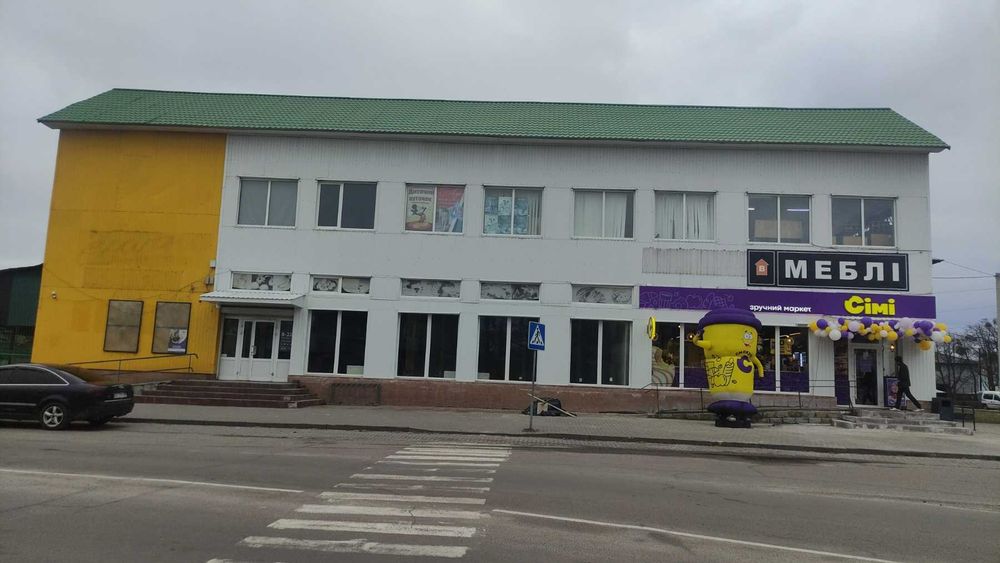 Оренда торгового приміщення смт.Маневичі 60 кв.м-500 грн/кв.м