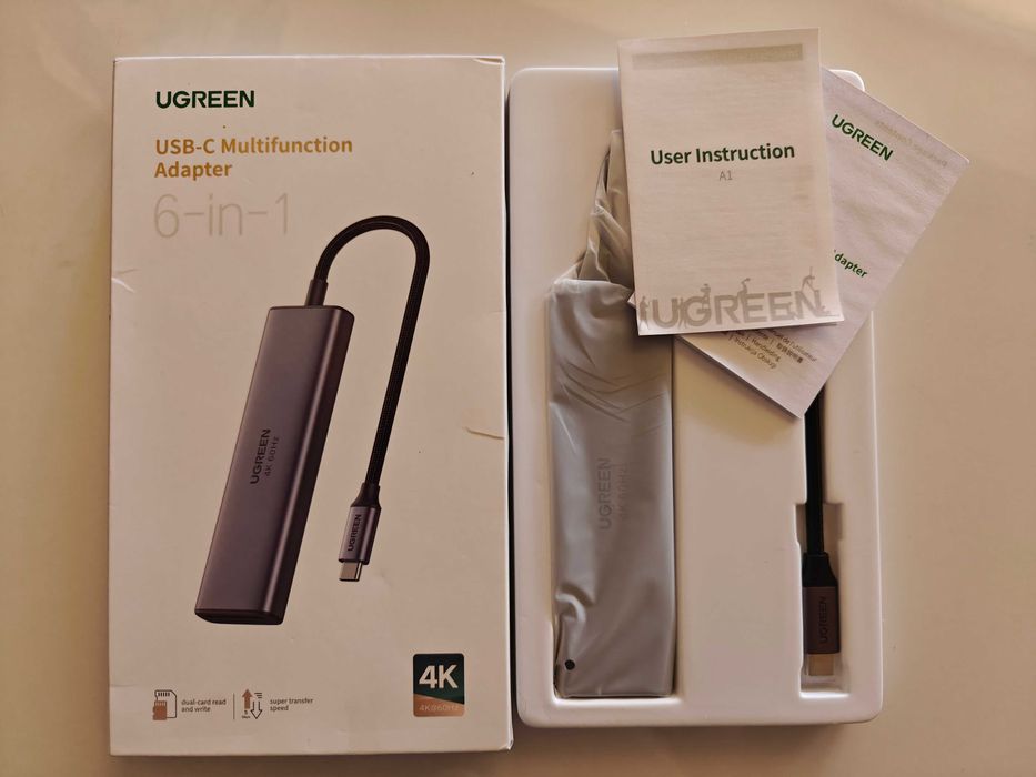 USB-хаб UGREEN 6-in-1