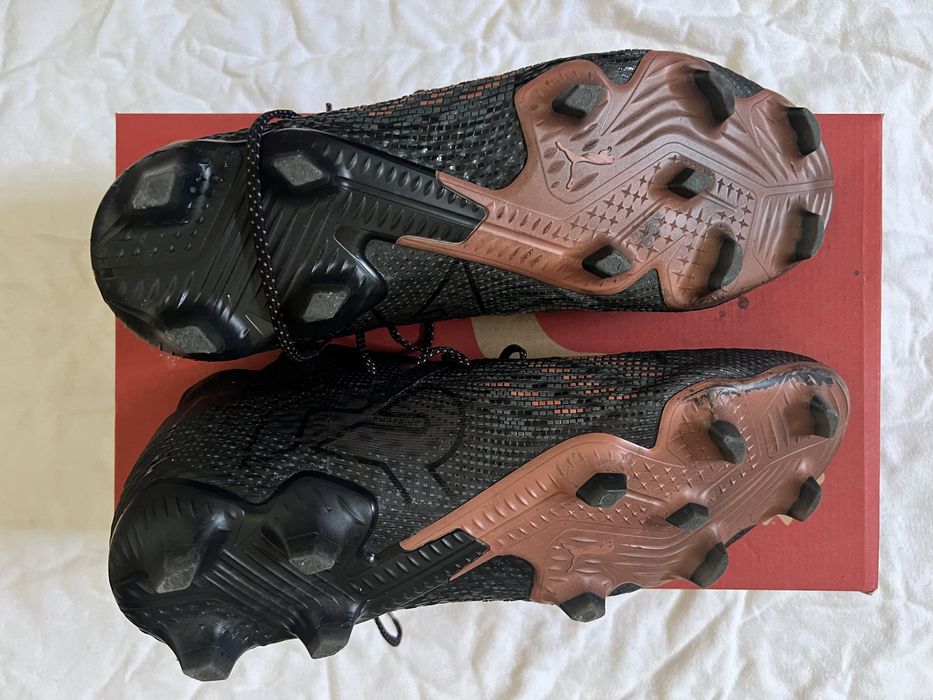 Chuteira Puma Black-Puma Silver