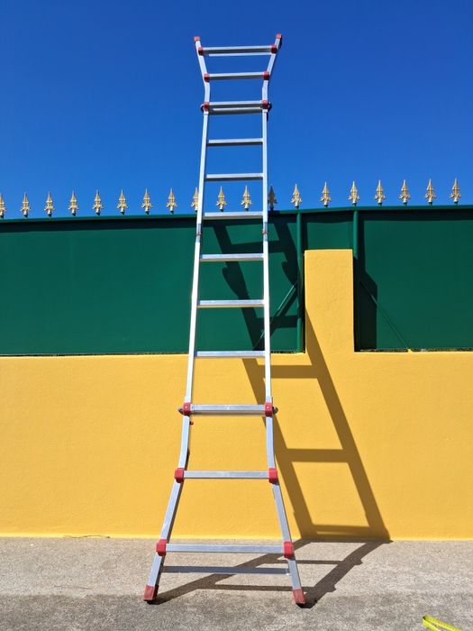Cavalete escadote escada convertível certificado
