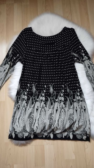 Czarna tunika damska M/L Feminine