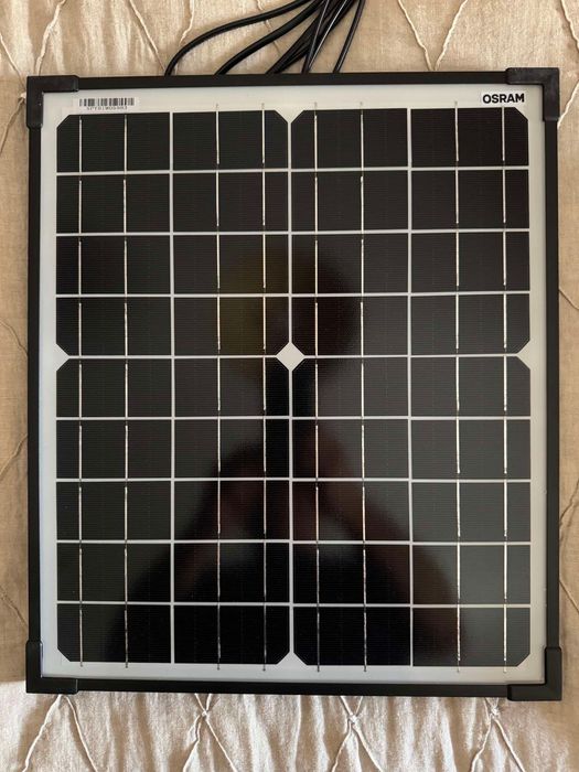Painel solar Osram de manutenção de bateria 12V