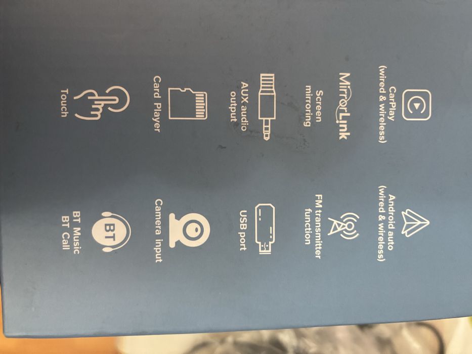 Carplay com todos os acessorios