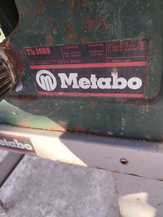Metabo tk 1685 piła stołowa