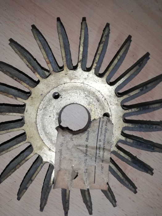 Turbina, wirnik pompy wirowej typ PS - 255