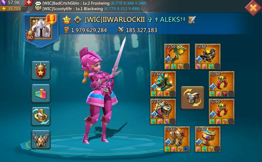 Аккаунт Lords Mobile