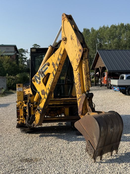 Koparko - ładowarka Massey Ferguson 50HX – 1990 r. – 4-cylindrowy silnik – dowód rejestracyjny