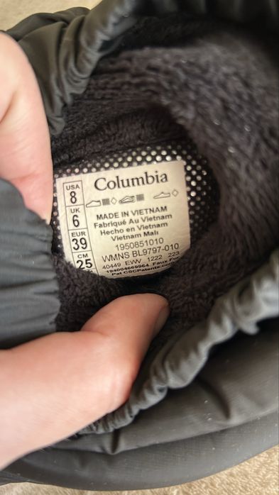 Чоботи жіночі columbia