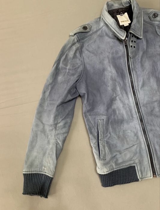 Чоловіча шкіряна куртка Diesel, розмір M