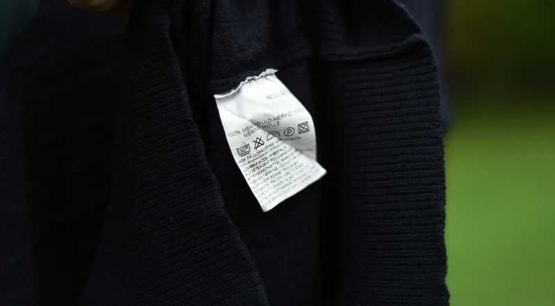 Granatowy damski sweterek Micha 40 L – 100% wełna merino, premium