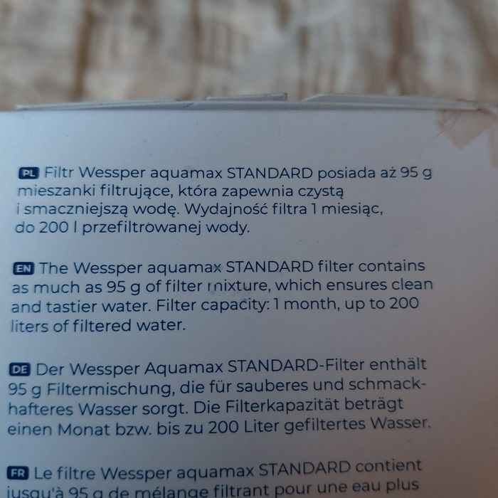 Wessper 3x filtr dzbankowy aquamax
