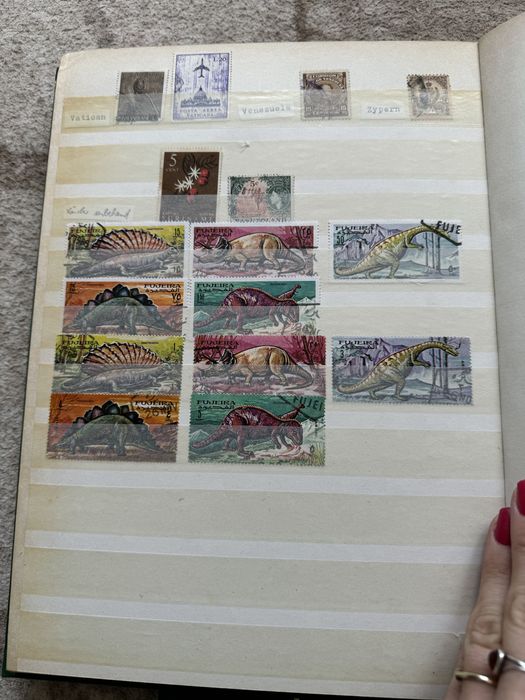 Znaczki klaser komplet