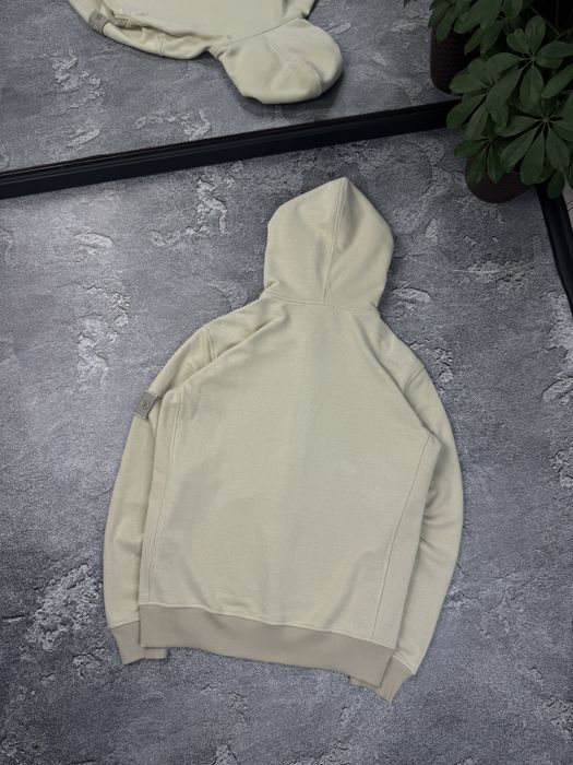 Зіп-худі STONE ISLAND бежевий (ghost)