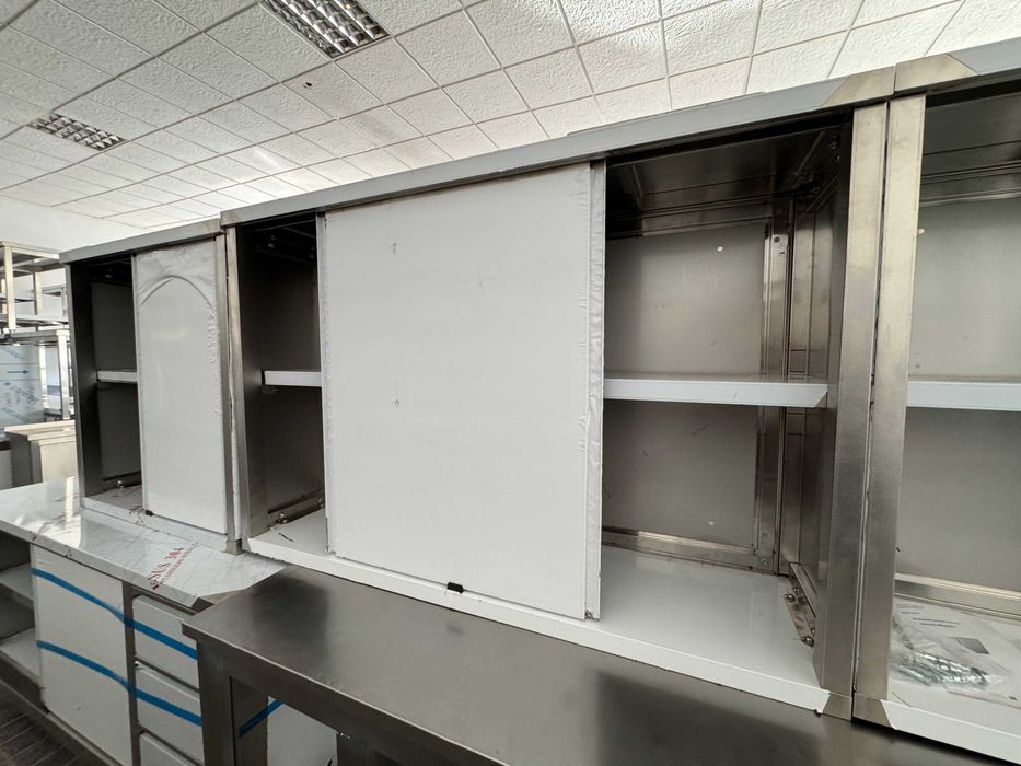 ACM1650 - Armário Mural em Inox de 1,5m com 1 Prateleira - NOVO