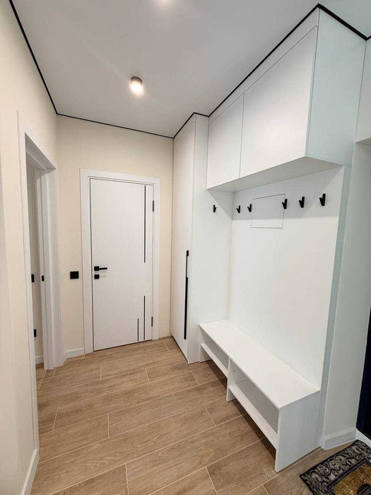 Сучасна 1-кімнатна квартира 44.3 м² з автономним опаленням, меблями та ліфтом у НОВОБУДОВІ. Можна під ДЕРЖПРОГРАМИ