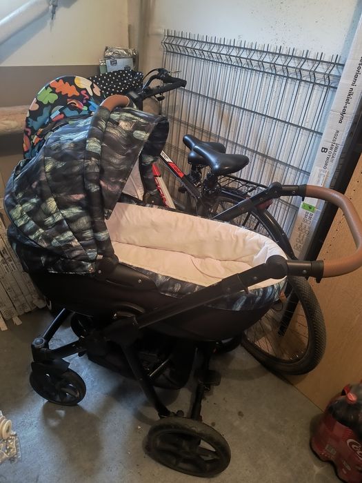 Wózek 2w1 +  fotelik samochodowy Maxi Cosi