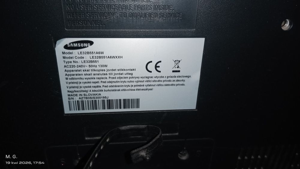 Tv Samsung 32 cale
