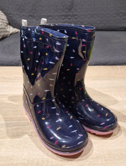 Kalosze, granatowe r. 29