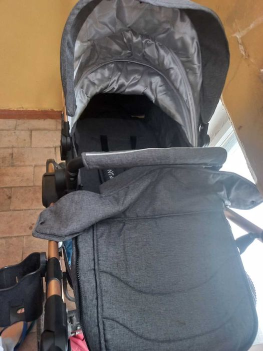 Дитяча коляска трансформер 2 в 1 Ninos Freelander Grey.