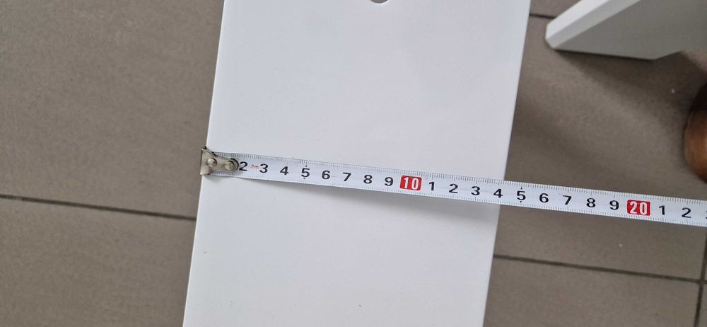 Nóżki stolika ławy białe połysk