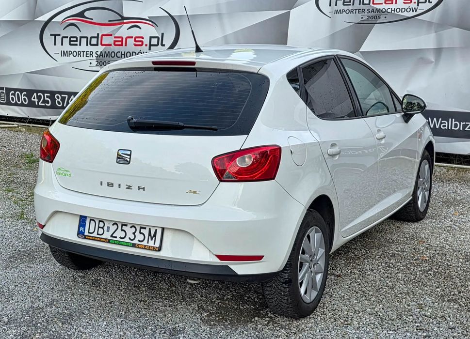 Seat Ibiza 1.4 86 KM Navi bezwypadkowa Gwarancja zarejestrowana