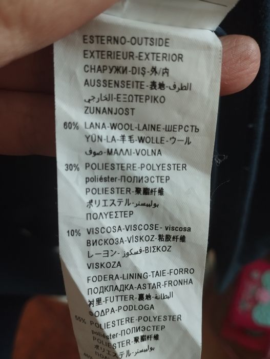 Пальто бренду Sisley для вагітних жінок